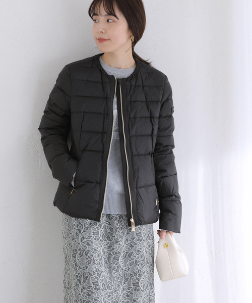 La TOTALITE（ラトータリテ）の「TATRAS/タトラス BREVA ダウンジャケット（ダウンジャケット/コート・レディース・ブラック/アイボリー・36/38）」の7枚目の写真