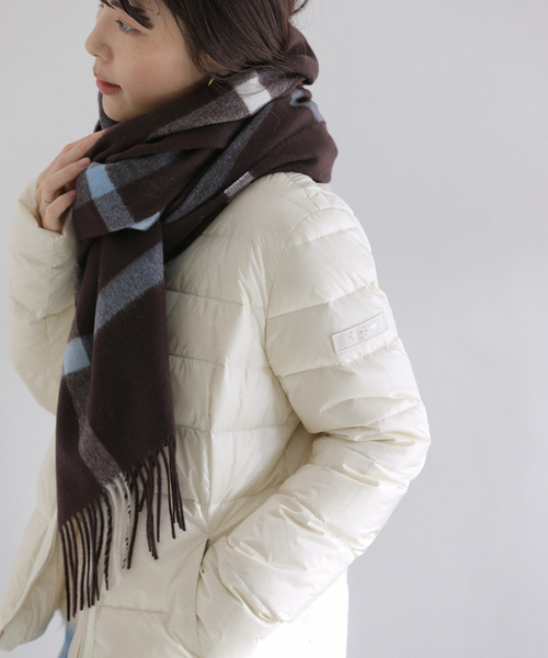 La TOTALITE（ラトータリテ）の「TATRAS/タトラス BREVA ダウンジャケット（ダウンジャケット/コート・レディース・ブラック/アイボリー・36/38）」の13枚目の写真