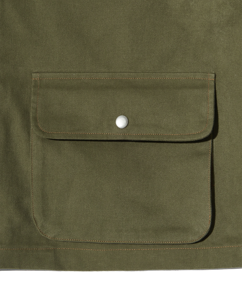 PIECEMAKER(ピースメーカー)の「CORDUROY POINT COTTON WORK JACKET (KHAKI)(ミリタリージャケット・レディース・その他・MEDIUM/LARGE)」の7枚目の写真