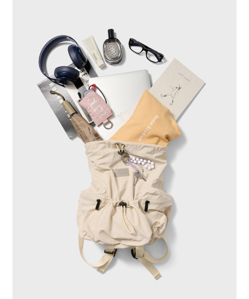 Salad bowls（サラダボール）の「LIGHT STREET SMALL BACKPACK [BEIGE]（バックパック/リュック・レディース・Beige・FREE）」の8枚目の写真