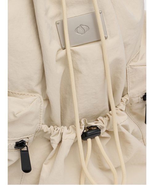 Salad bowls（サラダボール）の「LIGHT STREET SMALL BACKPACK [BEIGE]（バックパック/リュック・レディース・Beige・FREE）」の11枚目の写真