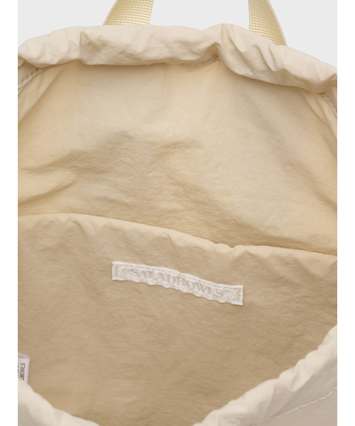 Salad bowls（サラダボール）の「LIGHT STREET SMALL BACKPACK [BEIGE]（バックパック/リュック・レディース・Beige・FREE）」の12枚目の写真