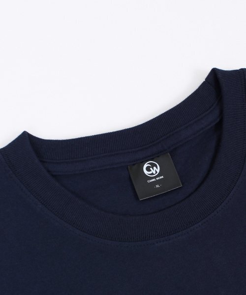 CAMEL WORK(キャメルワーク)の「アセンティックロゴ半袖Tシャツ(ネイビー)(Tシャツ/カットソー・メンズ・その他・MEDIUM/LARGE/X-LARGE)」の6枚目の写真