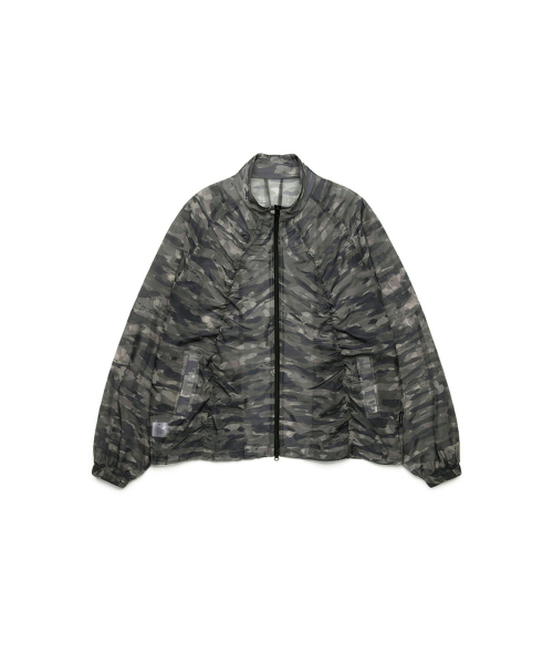 THREE TO EIGHTY(スリートゥエイティー)の「ROPE CAMO SHEER WINDBREAKER KHAKI(ナイロンジャケット・レディース・その他・FREE)」の4枚目の写真