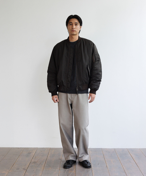 BLANKROOM（ブランクルーム）の「MA-1ジャケット_RAIN WOOD（ブルゾン・メンズ・その他・1/2/3）」の4枚目の写真