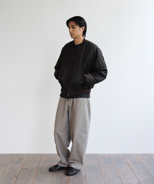 BLANKROOM（ブランクルーム）の「MA-1ジャケット_RAIN WOOD（ブルゾン・メンズ・その他・1/2/3）」の3枚目の写真