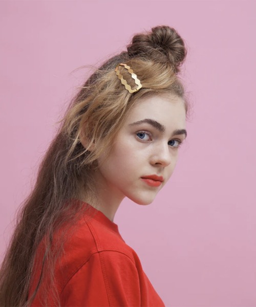 セール】【CLINQ】DIONE Hair Clip Gold（バレッタ/ヘアクリップ