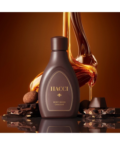 HACCI（ハッチ）の「HACCI（ハッチ） ボディウォッシュ BEE ショコラ（石鹸/ボディソープ・レディース・ダークブラウン・FREE）」の5枚目の写真