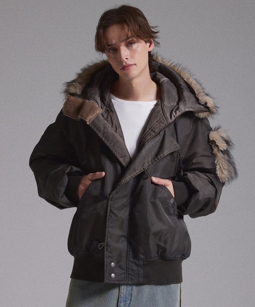 GRANCY（グランシー）の「【GRANCY】ファーポケットデザインフェード