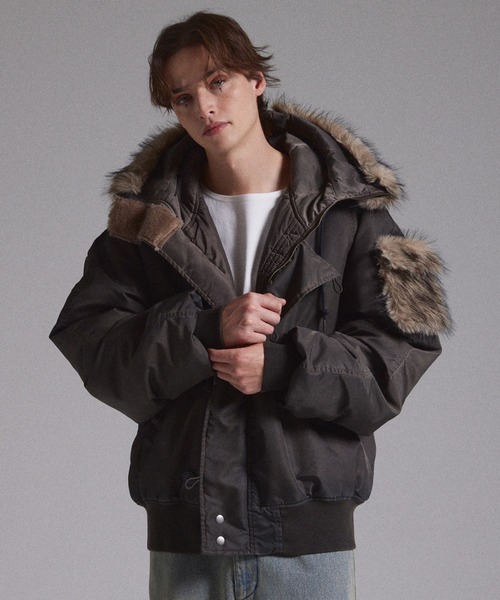 GRANCY（グランシー）の「【GRANCY】ファーポケットデザインフェード