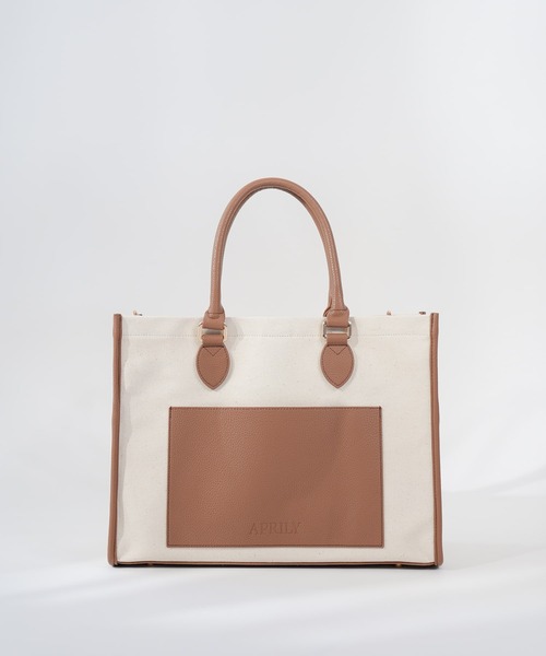 セール】3way APRILYキャンバストートバッグ L（トートバッグ