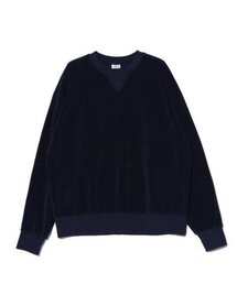 BRUMAN（ブルーマン）の「Terry Sweat Shirt (Navy)（スウェット）」