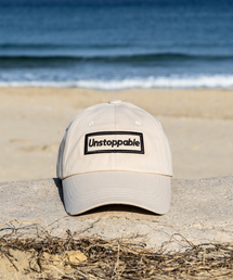UNSTOPPABLE（アンストッパブル）の「Authentic Box Logo - Cotton Ball Cap Beige（キャップ）」