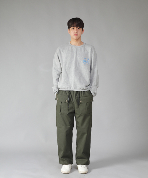 SAINTCREW(セントクルー)の「EXワイドダブルボタンカーゴパンツ EDC-345 カーキ(その他パンツ・メンズ・その他・MEDIUM/LARGE/X-LARGE)」の4枚目の写真