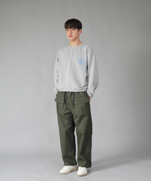SAINTCREW(セントクルー)の「EXワイドダブルボタンカーゴパンツ EDC-345 カーキ(その他パンツ・メンズ・その他・MEDIUM/LARGE/X-LARGE)」の5枚目の写真