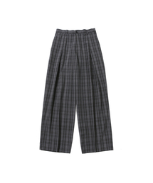 BALLUTE（バリュート）の「DRAPE STRIDE CHECK PANTS（スラックス）」