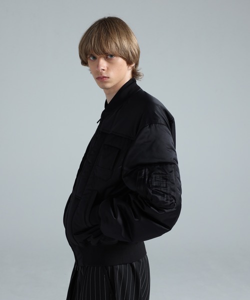 Y-3（ワイスリー）の「Y-3 BOMBER JACKET（ブルゾン・メンズ・ブラック・XX-SMALL/SMALL）」の3枚目の写真