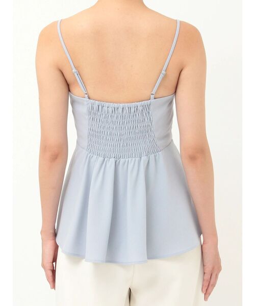 LAGUNAMOON（ラグナムーン）の「レースネックペプラムキャミソール（キャミソール・レディース・ライトブルー/ブラック/その他1・FREE）」の12枚目の写真