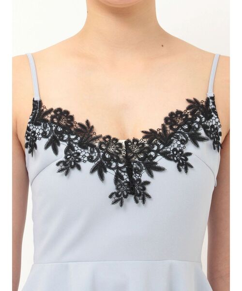 LAGUNAMOON（ラグナムーン）の「レースネックペプラムキャミソール（キャミソール・レディース・ライトブルー/ブラック/その他1・FREE）」の13枚目の写真