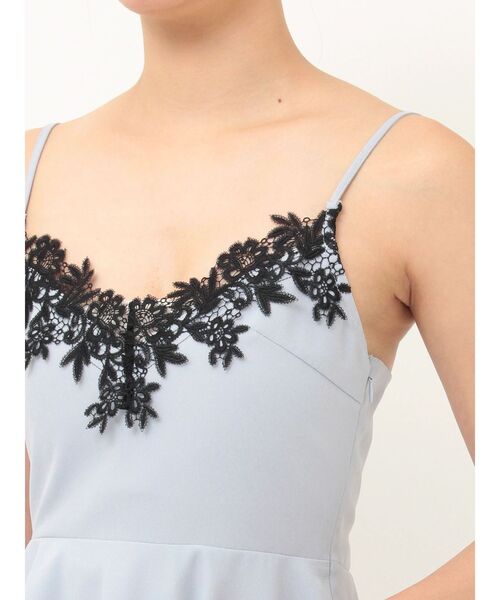 LAGUNAMOON（ラグナムーン）の「レースネックペプラムキャミソール（キャミソール・レディース・ライトブルー/ブラック/その他1・FREE）」の14枚目の写真