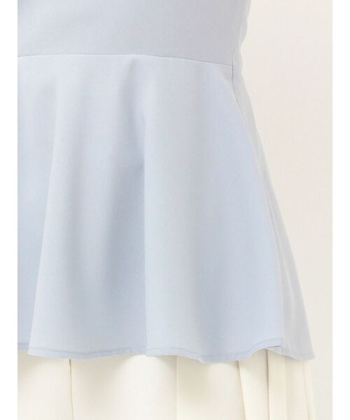 LAGUNAMOON（ラグナムーン）の「レースネックペプラムキャミソール（キャミソール・レディース・ライトブルー/ブラック/その他1・FREE）」の15枚目の写真