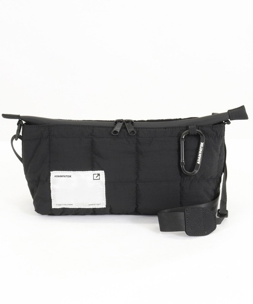ADAM PATEK(アダムパテック)の「【ADAMPATEK/アダムパテック】square quilt mini shoulder bag /スクエアキルトミニショルダーバッグ(ショルダーバッグ・メンズ・カーキ/ブラック・FREE)」の2枚目の写真
