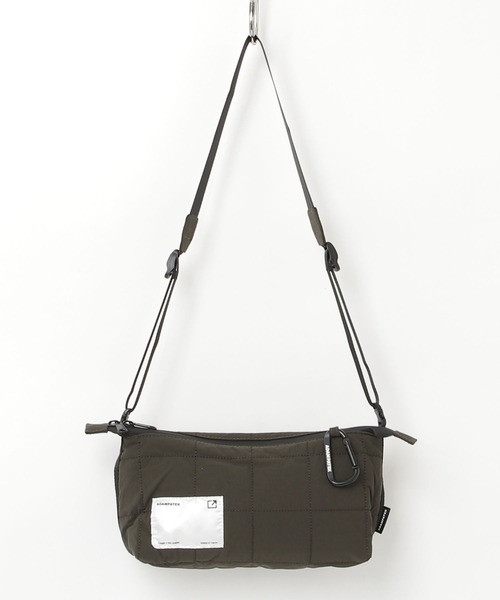 ADAM PATEK(アダムパテック)の「【ADAMPATEK/アダムパテック】square quilt mini shoulder bag /スクエアキルトミニショルダーバッグ(ショルダーバッグ・メンズ・カーキ/ブラック・FREE)」の3枚目の写真