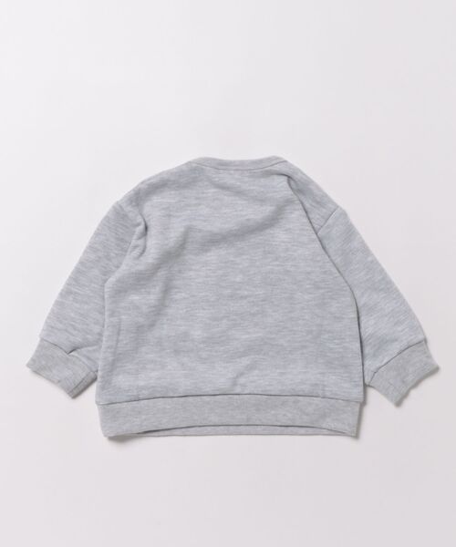 DILASH（ディラッシュ）の「ロケットプリントトレーナー（裏毛）（スウェット・キッズ・グレー/オレンジ・100/80/120/110/90/140/130）」の9枚目の写真