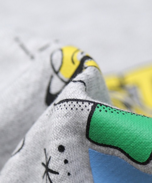 DILASH（ディラッシュ）の「ロケットプリントトレーナー（裏毛）（スウェット・キッズ・グレー/オレンジ・100/80/120/110/90/140/130）」の7枚目の写真