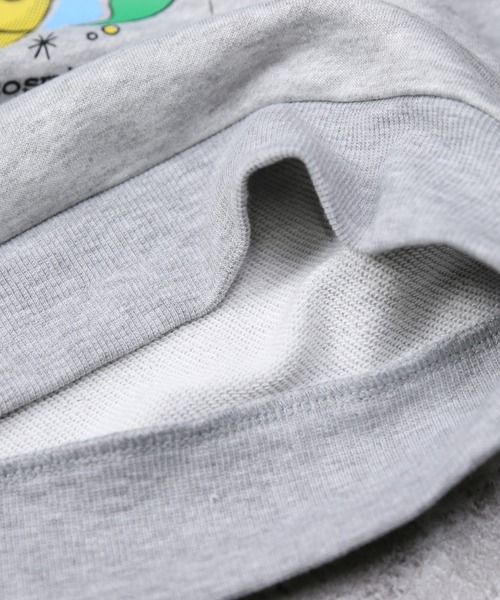 DILASH（ディラッシュ）の「ロケットプリントトレーナー（裏毛）（スウェット・キッズ・グレー/オレンジ・100/80/120/110/90/140/130）」の8枚目の写真