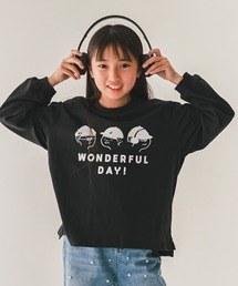 jeans-b（ジーンズベー）の「Jeans-b/ジーンズベー WONDEFULロングＴシャツ（Tシャツ/カットソー）」