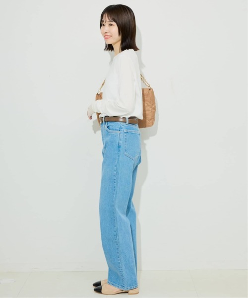 SLOBE IENA(スローブイエナ)の「《追加4》レイヤードフロッキードットスリーブロンTEE(Tシャツ/カットソー・レディース・ホワイト/ブラック・FREE)」の20枚目の写真