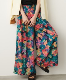 Unitage（ユニテージ）の「オリジナル花柄ワイドパンツ（その他パンツ）」