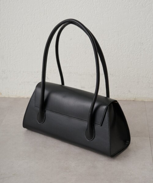 LOUNGEDRESS（ラウンジドレス）の「【GALENA/ガレナ】フラップボストンバッグ（トートバッグ・レディース・ブラック/キャメル・FREE）」の3枚目の写真