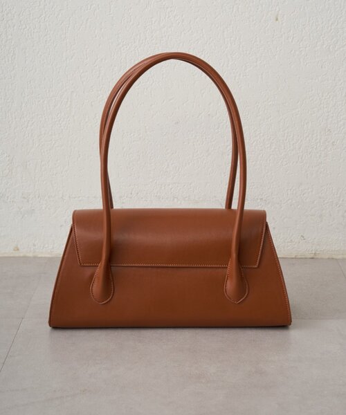 LOUNGEDRESS（ラウンジドレス）の「【GALENA/ガレナ】フラップボストンバッグ（トートバッグ・レディース・ブラック/キャメル・FREE）」の5枚目の写真