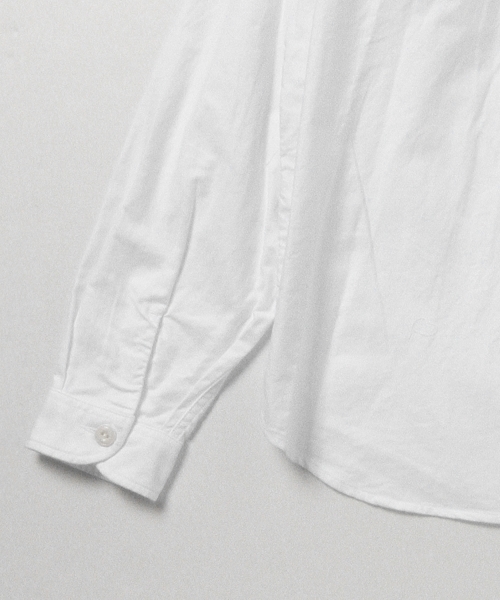 DANTON（ダントン）の「DANTON / oxford ラウンドカラーシャツ（シャツ/ブラウス・レディース・ホワイト・36/34）」の5枚目の写真