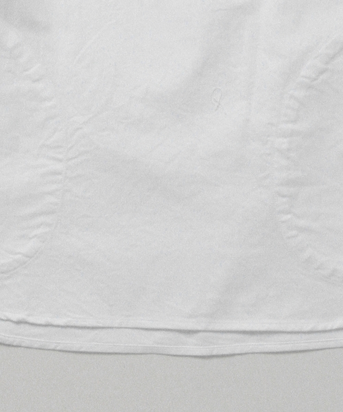 DANTON（ダントン）の「DANTON / oxford ラウンドカラーシャツ（シャツ/ブラウス・レディース・ホワイト・36/34）」の6枚目の写真