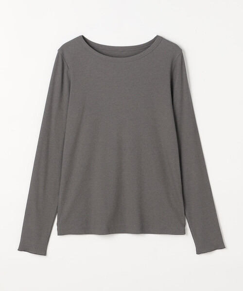 COMME CA Wardrobe（コムサワードローブ）の「綿キュプラベアテレコ プルオーバー（Tシャツ/カットソー・レディース・グレー/ホワイト・FREE）」の22枚目の写真