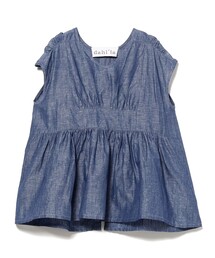 dahl'ia / ギャザースリーブ ブラウス