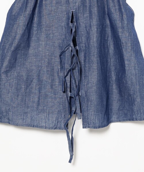 fennica(フェニカ)の「dahl'ia / ギャザースリーブ ブラウス(シャツ/ブラウス・レディース・インディゴブルー・ONE SIZE)」の6枚目の写真