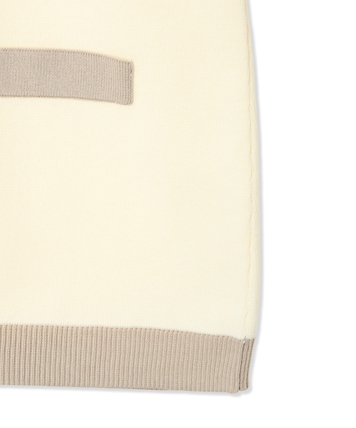 A/C DESIGN BY ALPHA CUBIC（エーシーデザインバイアルファキュービック）の「バイカラーニットカーディガン【洗える】（カーディガン/ボレロ・レディース・ネイビー/オフホワイト・M/L）」の12枚目の写真