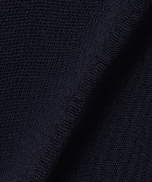 A/C DESIGN BY ALPHA CUBIC（エーシーデザインバイアルファキュービック）の「バイカラーニットカーディガン【洗える】（カーディガン/ボレロ・レディース・ネイビー/オフホワイト・M/L）」の17枚目の写真