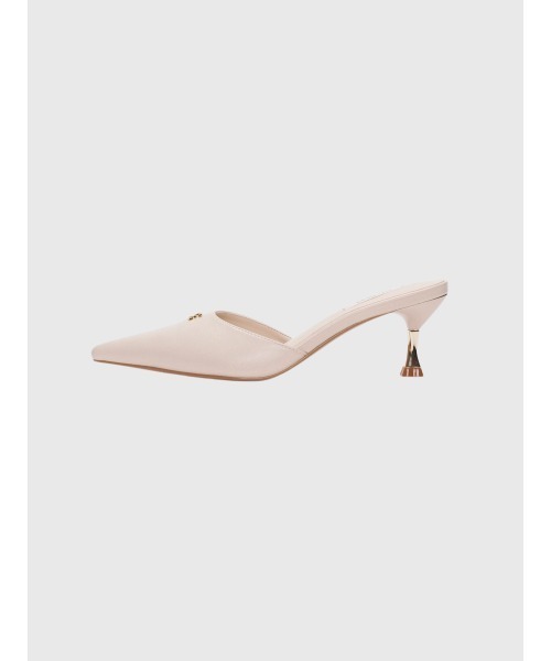 EIMY ISTOIRE（エイミーイストワール）の「ロゴモチーフポイントテッドミュール（サンダル・レディース・アイボリー/ブラック・L/M/S）」の5枚目の写真