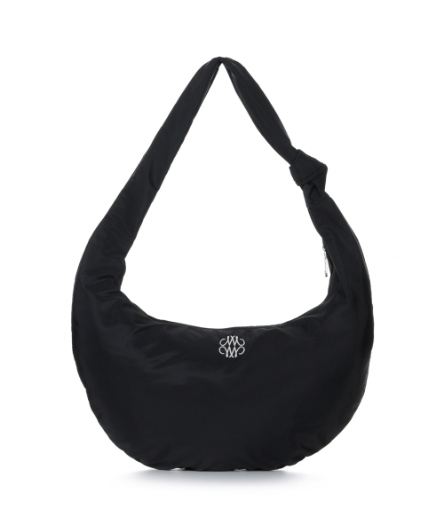 NICK&NICOLE(ニックアンドニコール)の「NICOLE NYLON SHOULDER KNOT BAG_BLACK(ショルダーバッグ・レディース・その他・ONE SIZE)」の1枚目の写真
