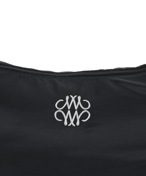 NICK&NICOLE(ニックアンドニコール)の「NICOLE NYLON SHOULDER KNOT BAG_BLACK(ショルダーバッグ・レディース・その他・ONE SIZE)」の4枚目の写真