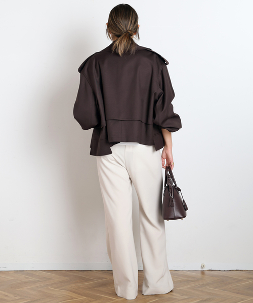 MINITZ/ミニッツ】別注SHORT TRENCH JACKET（トレンチコート）｜MINITZ