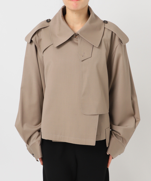 MINITZ/ミニッツ】別注SHORT TRENCH JACKET（トレンチコート）｜MINITZ