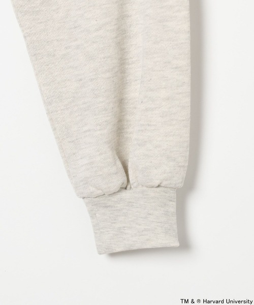 Russell Athletic（ラッセルアスレティック）の「【RUSSELL ATHLETIC (ラッセルアスレティック）】別注カレッジフーディー（スウェット・レディース・オフホワイト/ボルドー・FREE）」の3枚目の写真