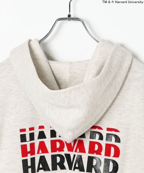 Russell Athletic（ラッセルアスレティック）の「【RUSSELL ATHLETIC (ラッセルアスレティック）】別注カレッジフーディー（スウェット・レディース・オフホワイト/ボルドー・FREE）」の7枚目の写真