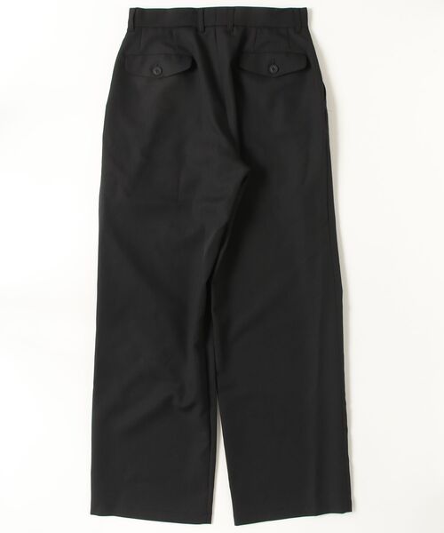 SHOOP (シュープ)の「SHOOP BIG TACK TROUSERS (SHSS26002)(スラックス・メンズ・ブラック・MEDIUM/LARGE/SMALL)」の8枚目の写真